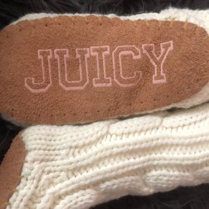 Juicy couture slipper socks